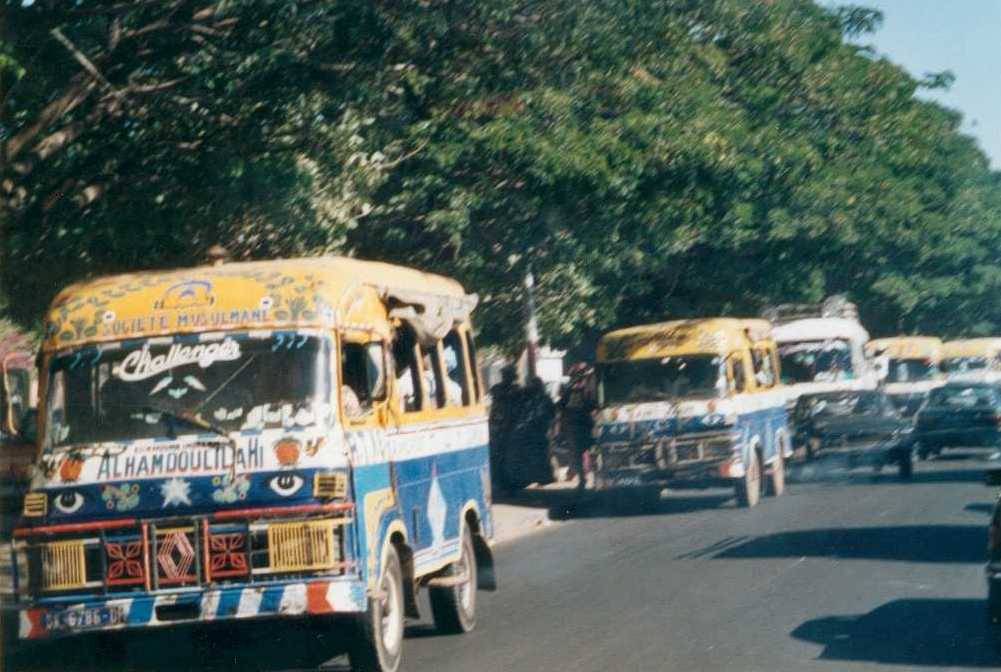 Les bus au Sénégal